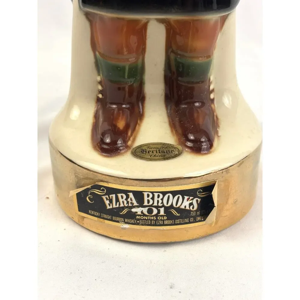 1978‎ Ezra Brooks Hopi Kachina Doll No 7 Decanter Heritage China 101 Months